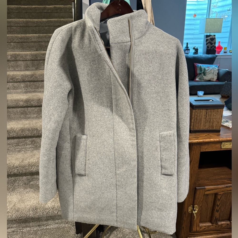 JCrew Toscana Coat - lightly worn! Size 8 Womens